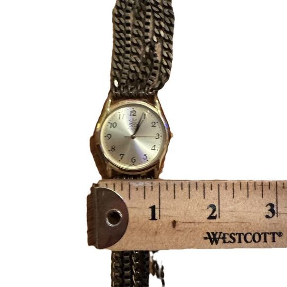 Sara Designs NY Chain Wrap Watch Copper-Toned, Water Resistant, Stylish Watch main image 4